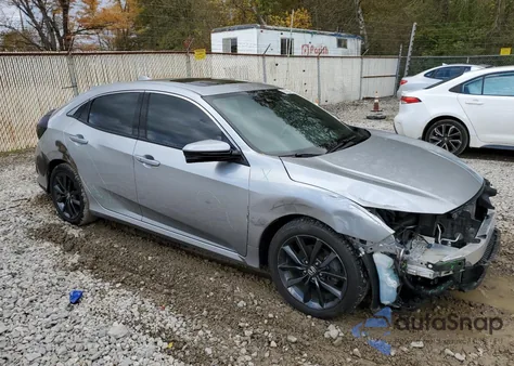 2020 Honda Civic Ex из США, поврежденный, VIN SHHFK7H66LU224707